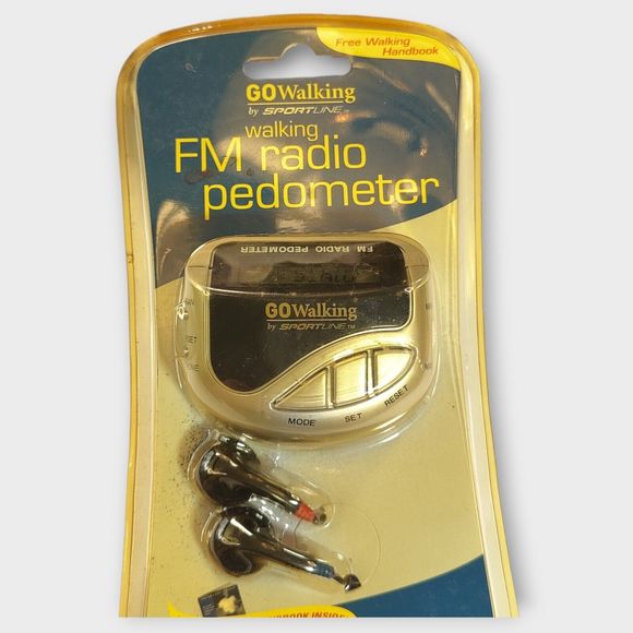 GoWalking SportLine Fm Radio Pedometer GW3398SL - Picture 2 of 8